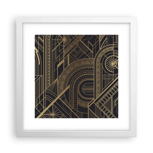 Poster in cornice bianca - Concetti, idee, progetti - 30x30 cm