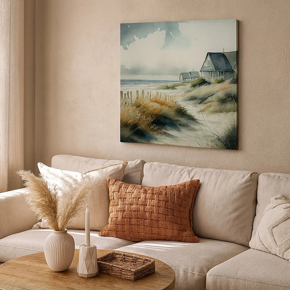 Quadro su tela - Stampe su Tela - Lontano dal caos - 30x30 cm