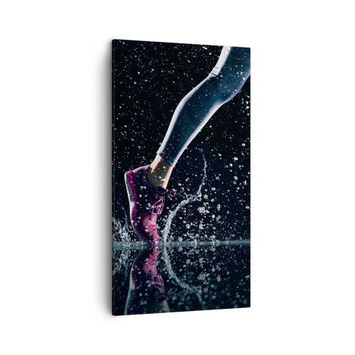 Quadro su tela - Stampe su Tela - Quanta forza nelle gambe - 45x80 cm