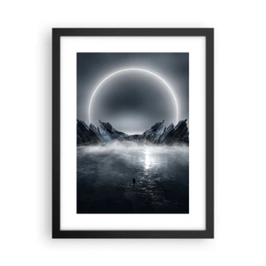 Poster in cornice nera - La fine del racconto - 30x40 cm