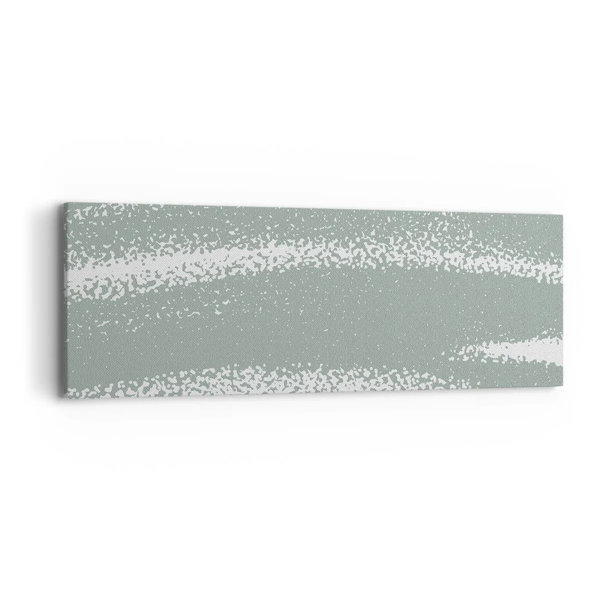 Quadro su tela - Stampe su Tela - Astrazione in clima invernale - 90x30 cm
