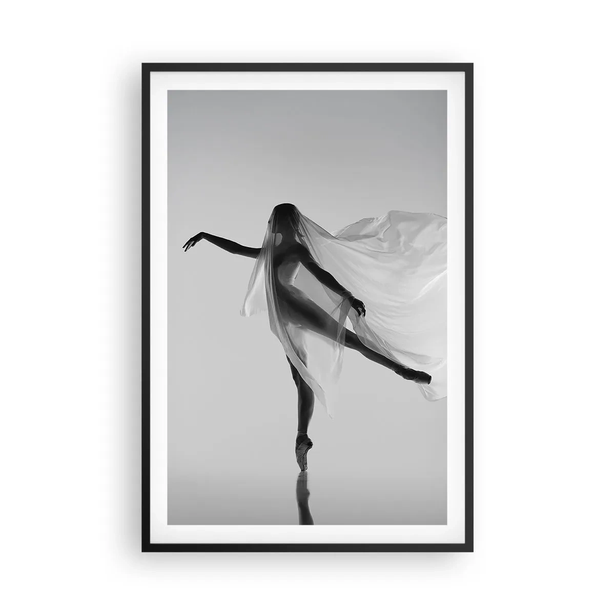 Poster in cornice nera - Leggerezza ed eleganza - 61x91 cm