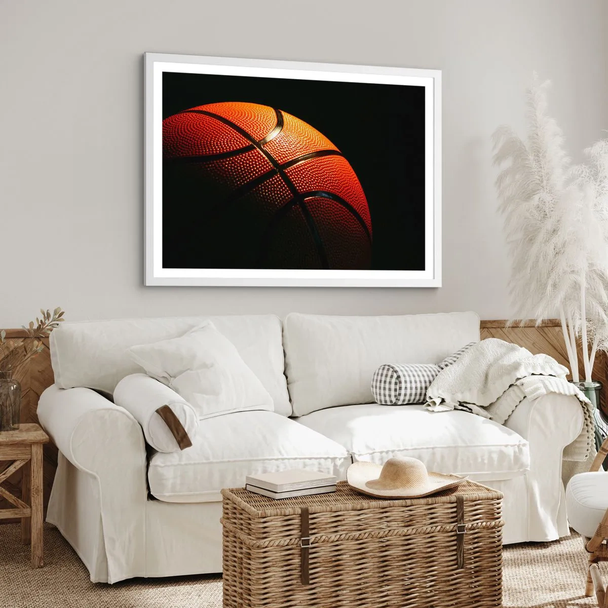 Poster in cornice bianca - Bella come un pianeta - 91x61 cm