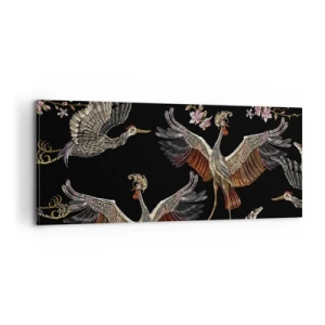 Quadro su tela - Stampe su Tela - Uccello fantastico - 100x40 cm