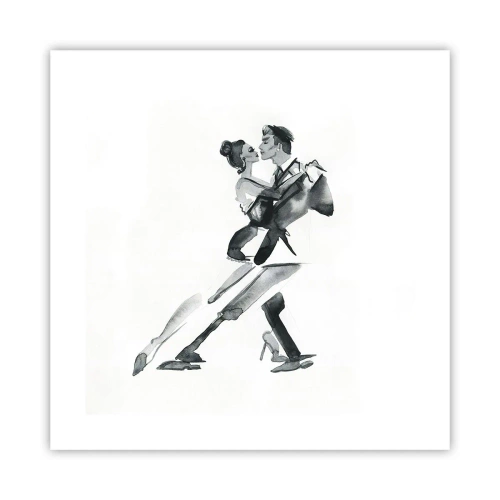Poster - In un unico ritmo - 40x40 cm
