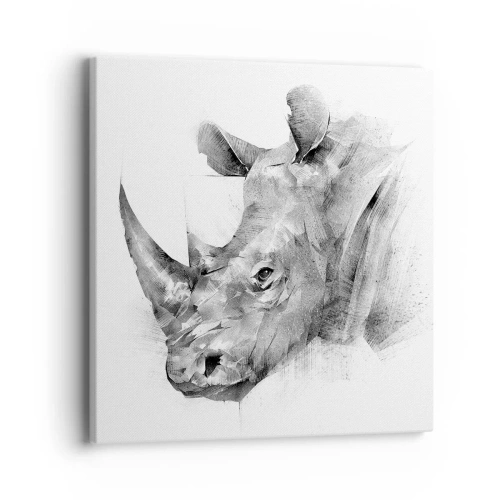 Quadro su tela - Stampe su Tela - Ritratto africano - 40x40 cm