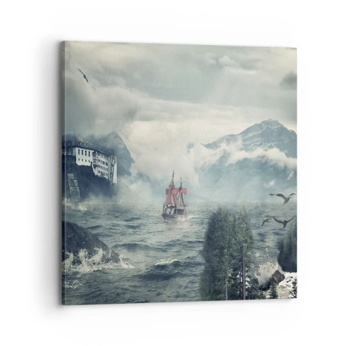 Quadro su tela - Stampe su Tela - Sulle acque magiche - 70x70 cm