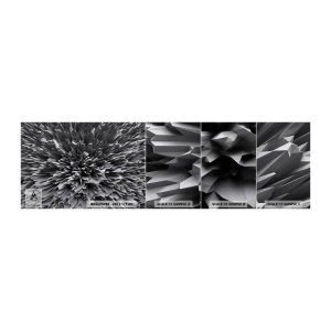 Campione di Fotomurale Premium Sand - Spigolosità massima - 3D, Moderno, Tridimensionale - 100x30 cm