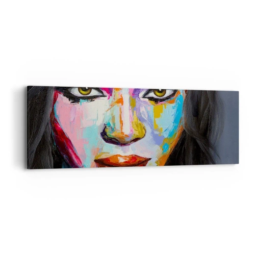 Quadro su tela - Stampe su Tela - Non si può staccare lo sguardo - 90x30 cm