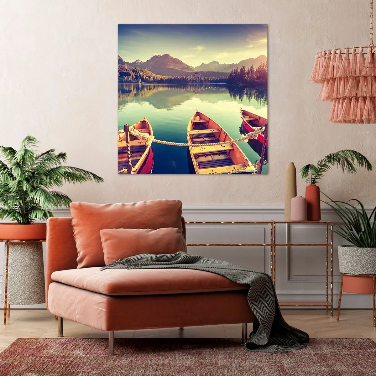 Quadro su tela - Stampe su Tela - Vivere secondo le sue leggi - 40x40 cm