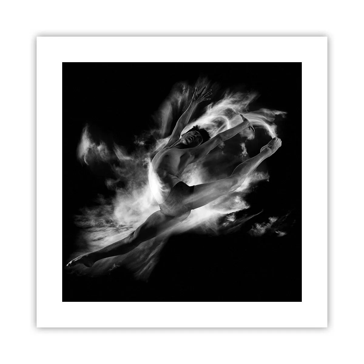 Poster - Fermo in volo - 40x40 cm