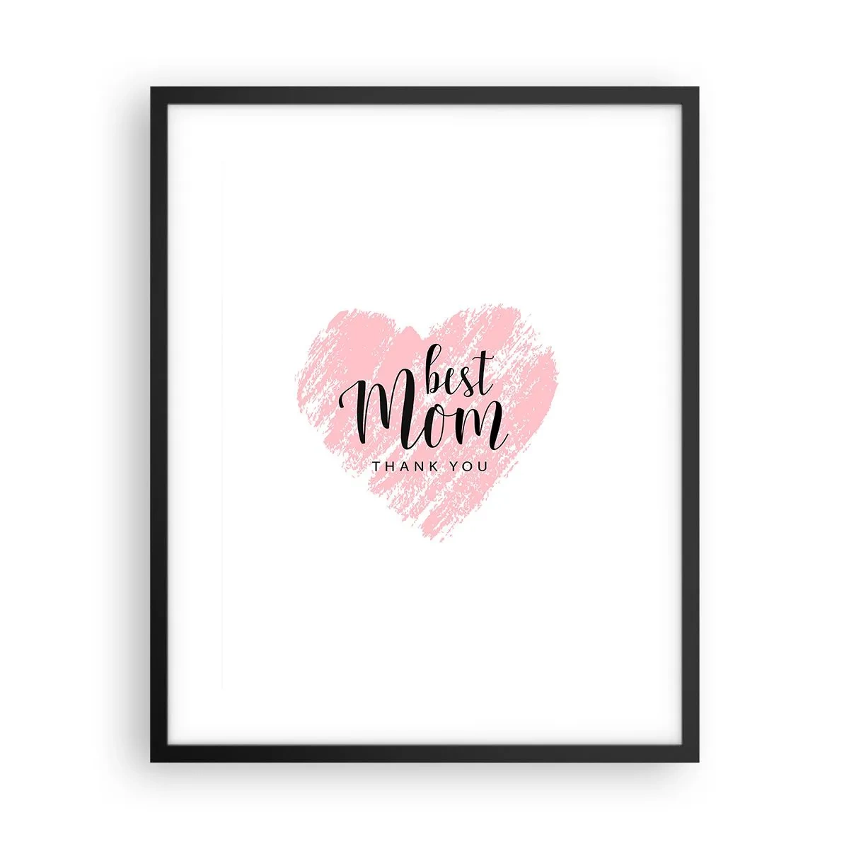 Poster in cornice nera - È sempre il momento giusto - 40x50 cm