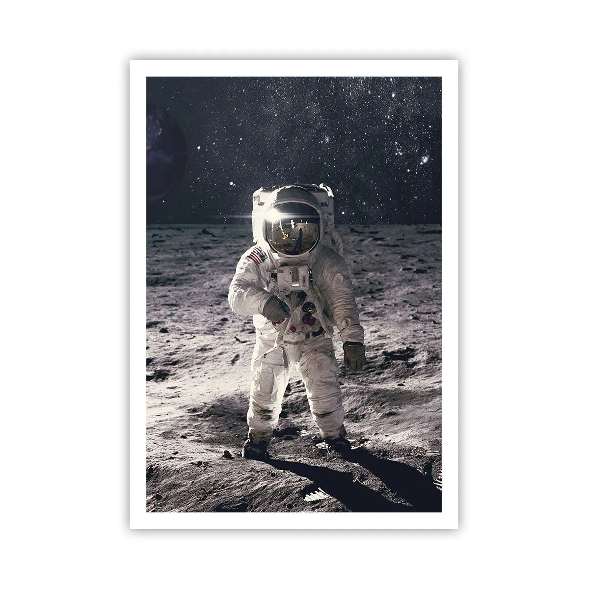 Poster - Saluti dalla luna - 70x100 cm