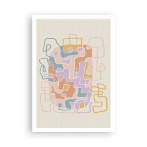 Poster - Labirinto: avventura gioiosa - 70x100 cm