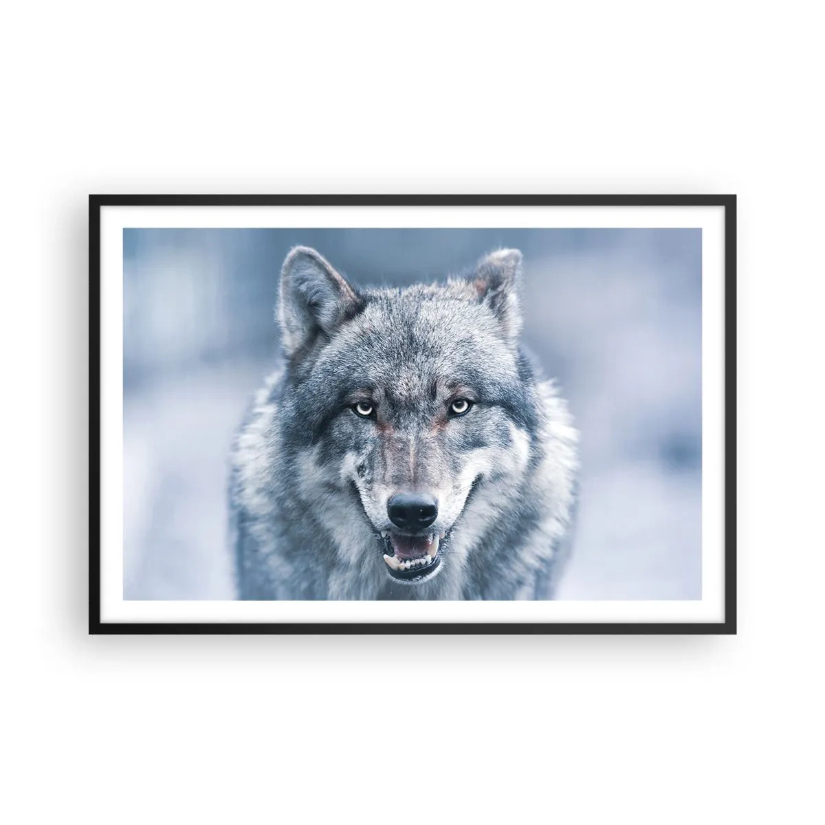 Poster in cornice nera - Accetti la sfida? - 91x61 cm