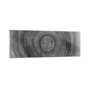 Quadro su vetro - I segni del tempo - 90x30 cm