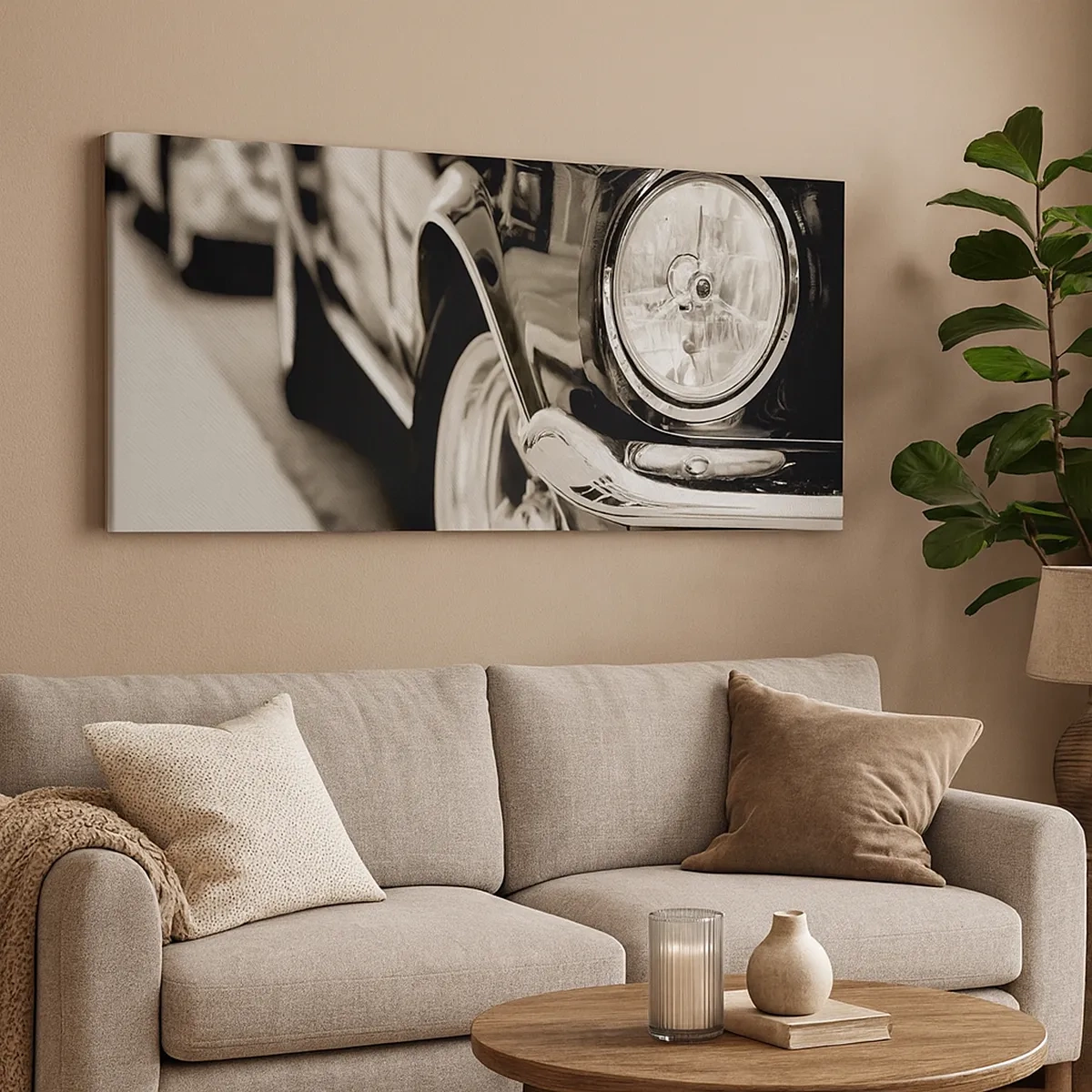 Quadro su tela - Stampe su Tela - Bellezza intramontabile - 30x30 cm