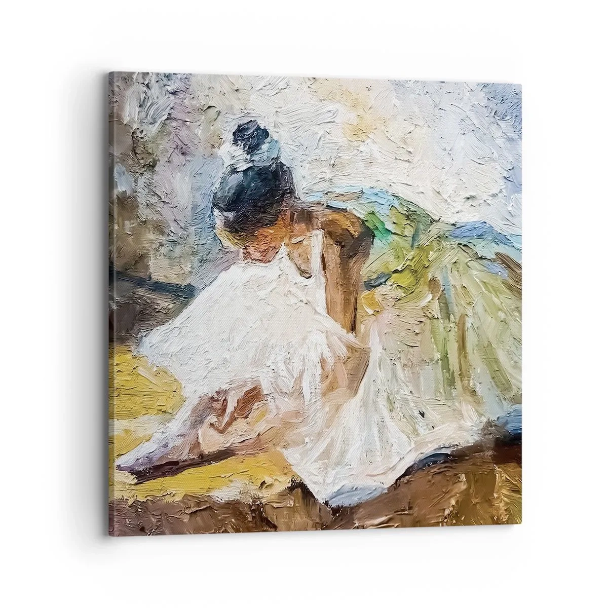 Quadro su tela - Stampe su Tela - Dal quadro di Degas - 70x70 cm