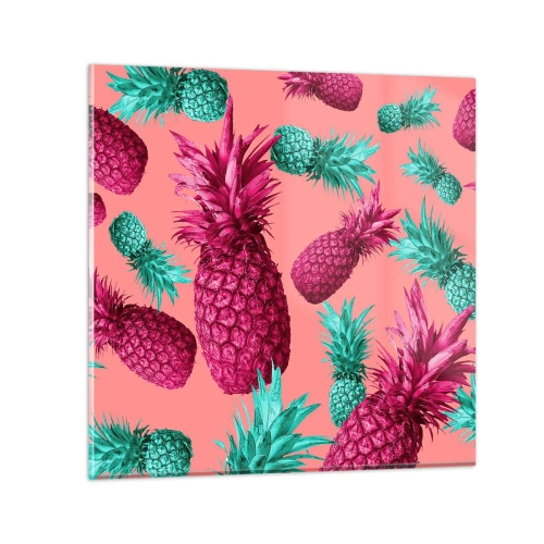 Quadro su vetro - La libertà è dolce - 60x60 cm