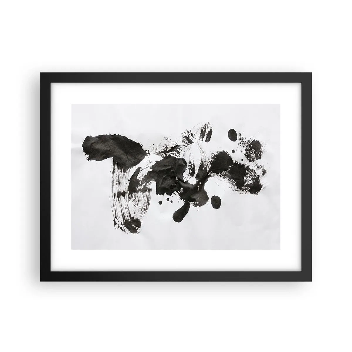 Poster in cornice nera - C'è un senso nella follia? - 40x30 cm