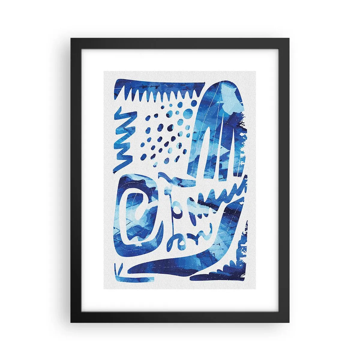 Poster in cornice nera - Ritorno alle radici - 30x40 cm