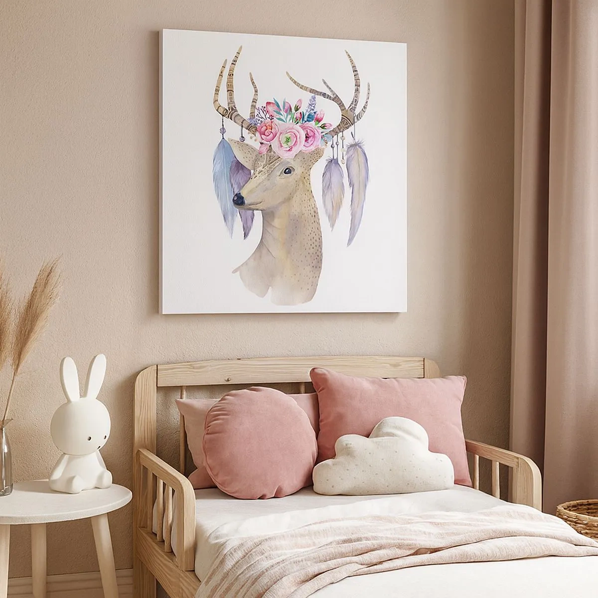 Quadro su tela - Stampe su Tela - Guida delle anime: delicato e innocente - 30x30 cm