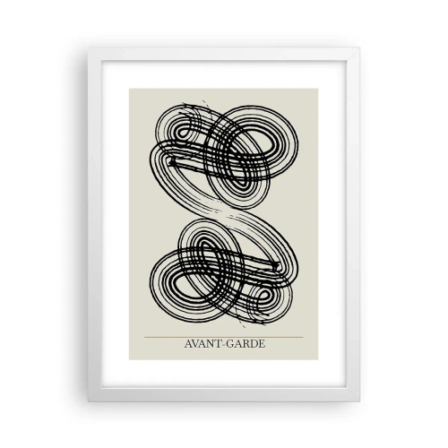 Poster in cornice bianca - In tutta spontaneità - 30x40 cm