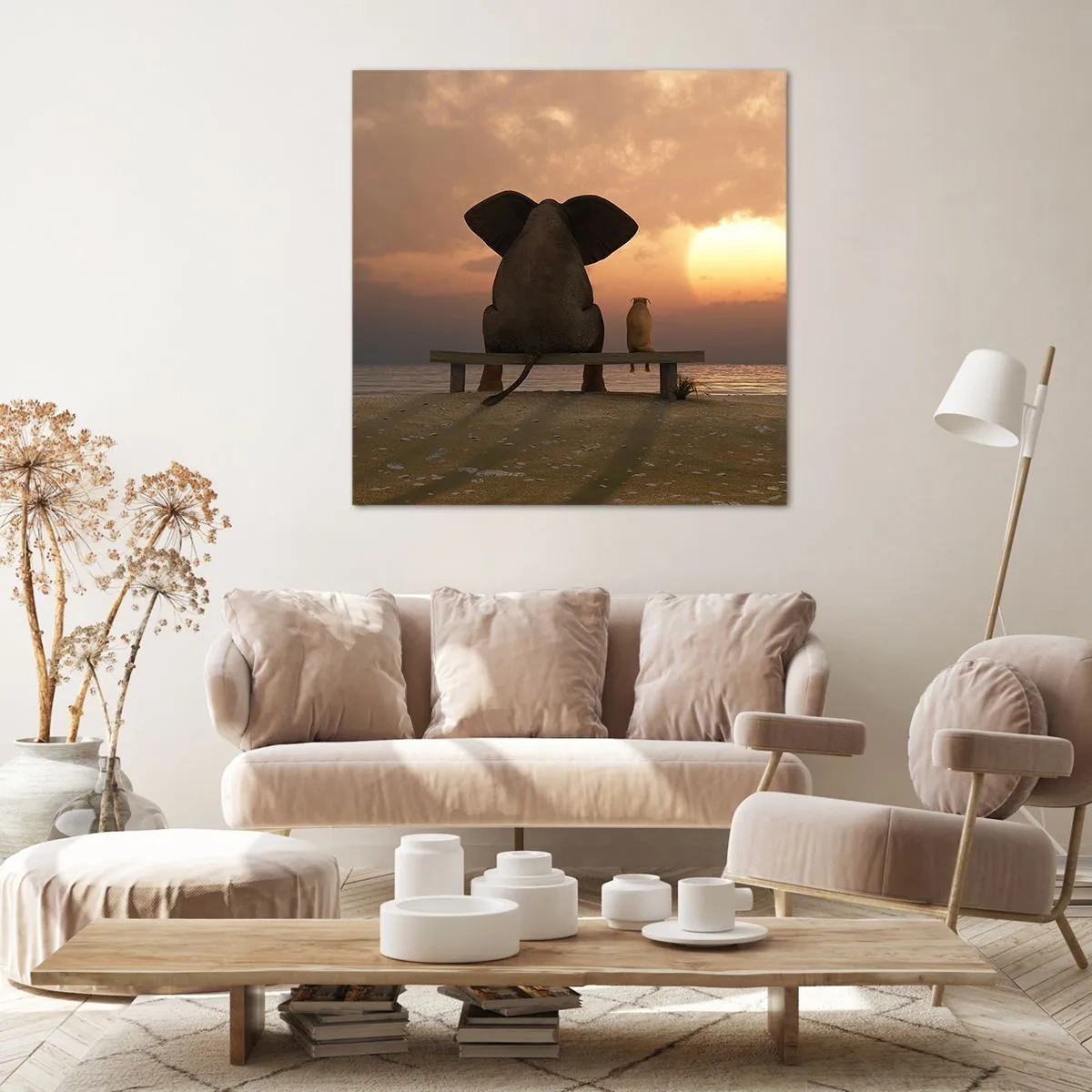 Quadro su tela - Stampe su Tela - A volte bisogna tacere - 70x70 cm