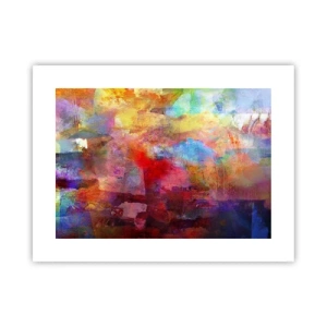 Poster - Guardando dentro all'arcobaleno - 40x30 cm