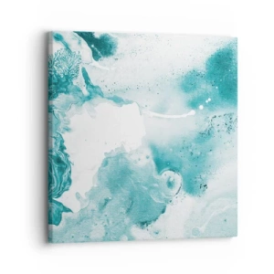 Quadro su tela - Stampe su Tela - Palude blu - 30x30 cm