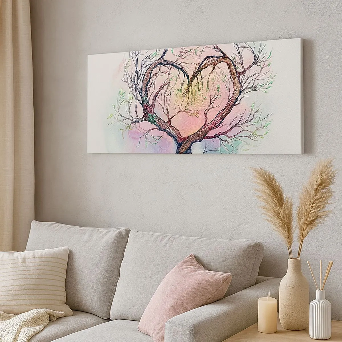 Quadro su tela - Stampe su Tela - Insieme contro le tempeste - 100x40 cm