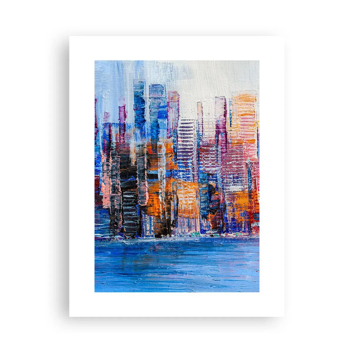 Poster - Metropoli gioiosa - 30x40 cm