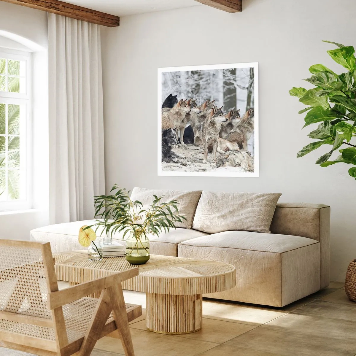 Poster - Famiglia e amici - 30x30 cm