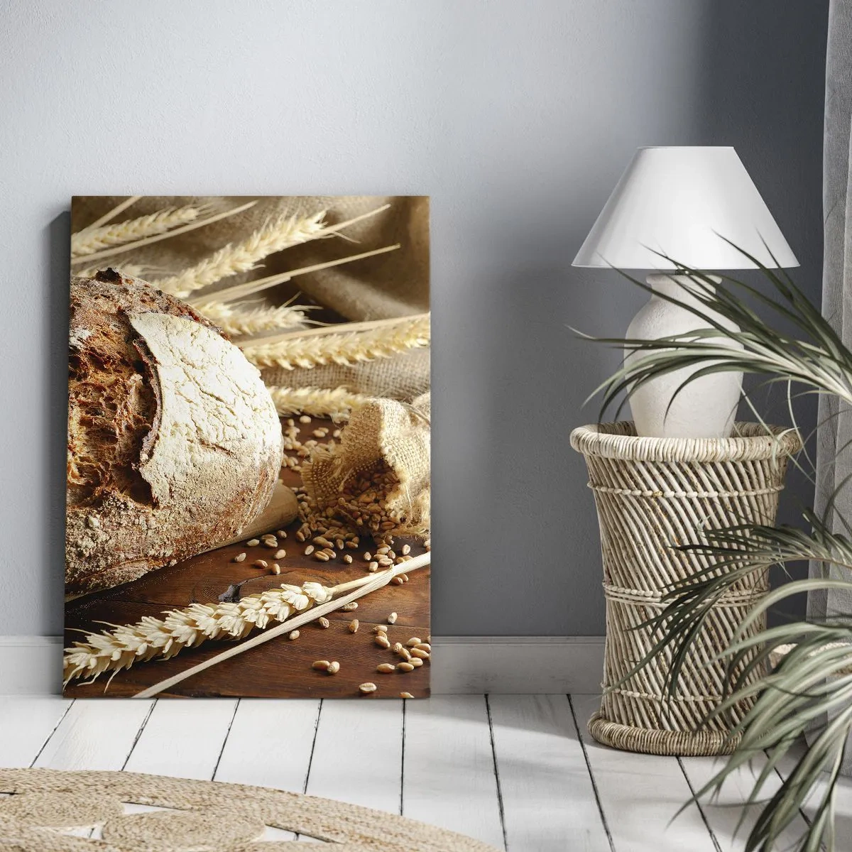 Quadro su tela - Stampe su Tela - Appetitoso, profumato, croccante - 45x80 cm