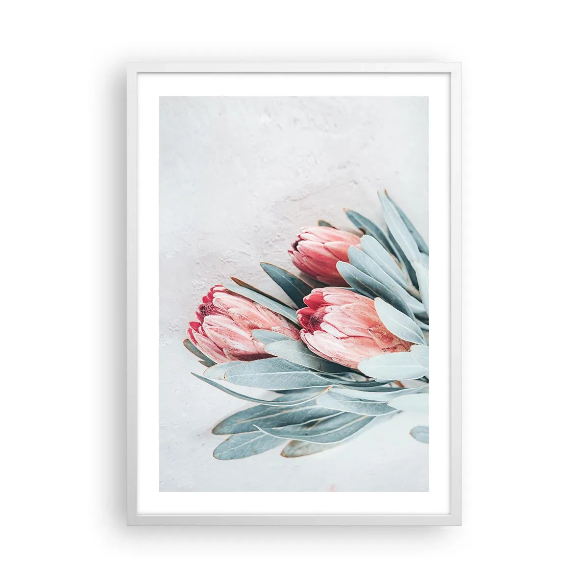 Poster in cornice bianca - Imbarazzati per la propria bellezza - 50x70 cm