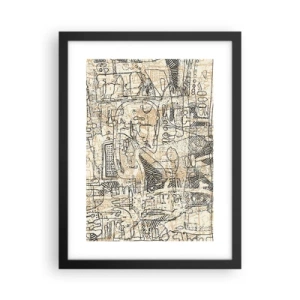 Poster in cornice nera - In attesa di essere decifrato - 30x40 cm