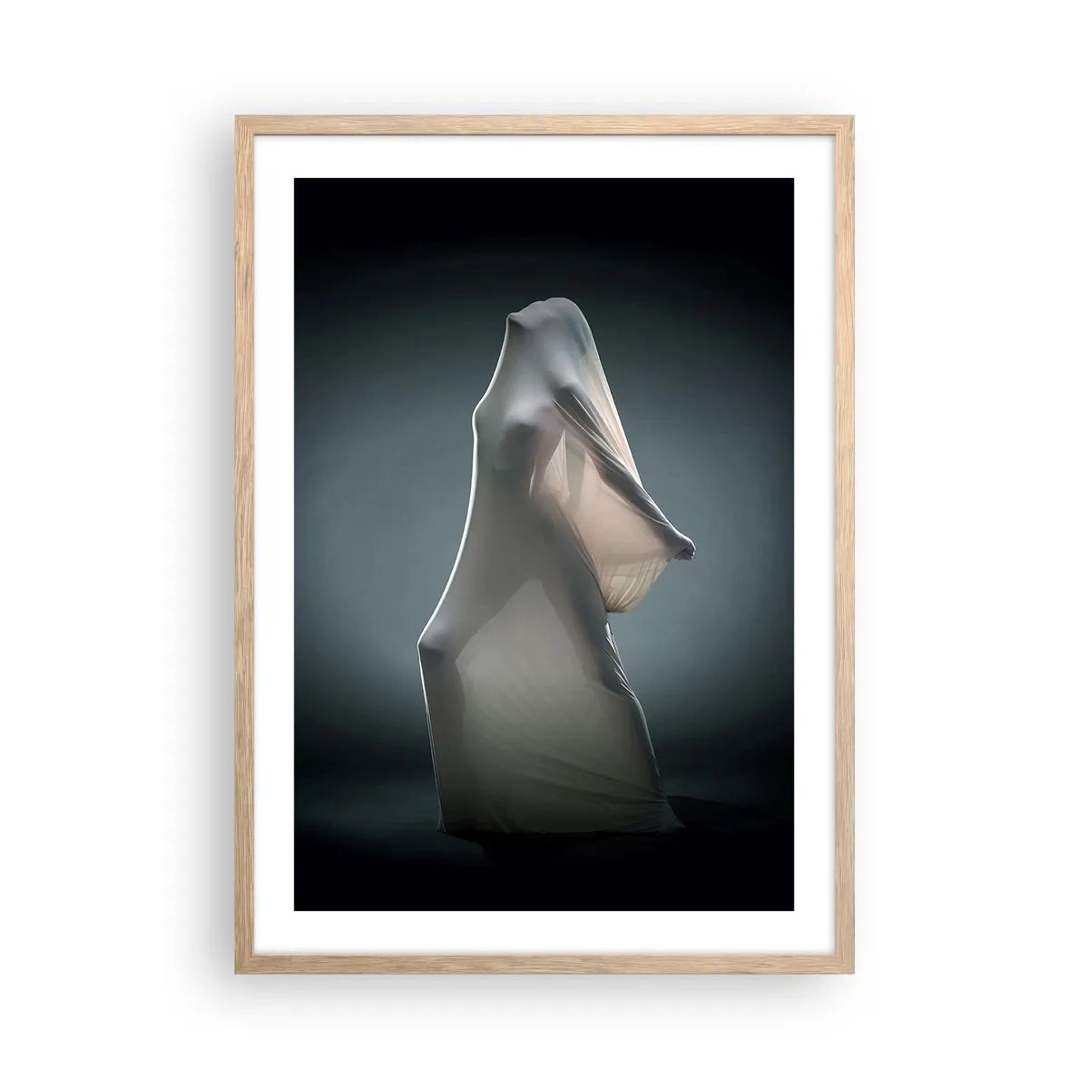 Poster in cornice rovere chiaro - Desideri nascosti - 50x70 cm