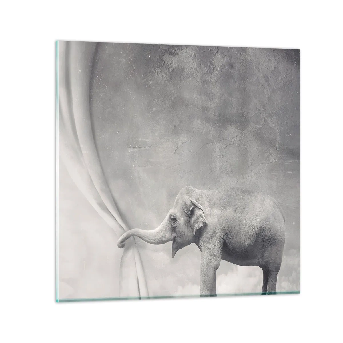 Quadro su vetro - Svelare il mistero - 30x30 cm