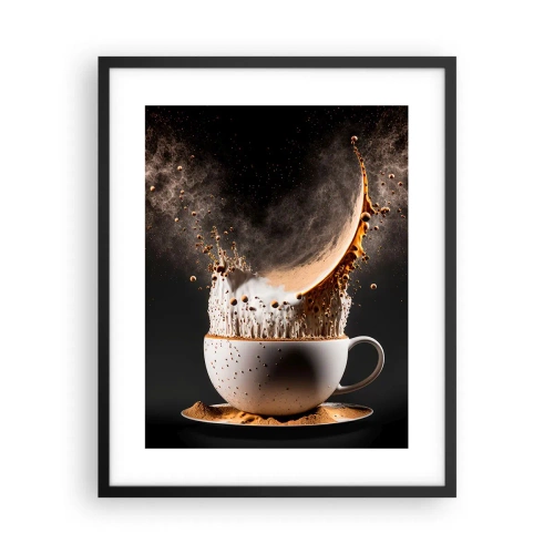 Poster in cornice nera - Esplosione di sapore - 40x50 cm