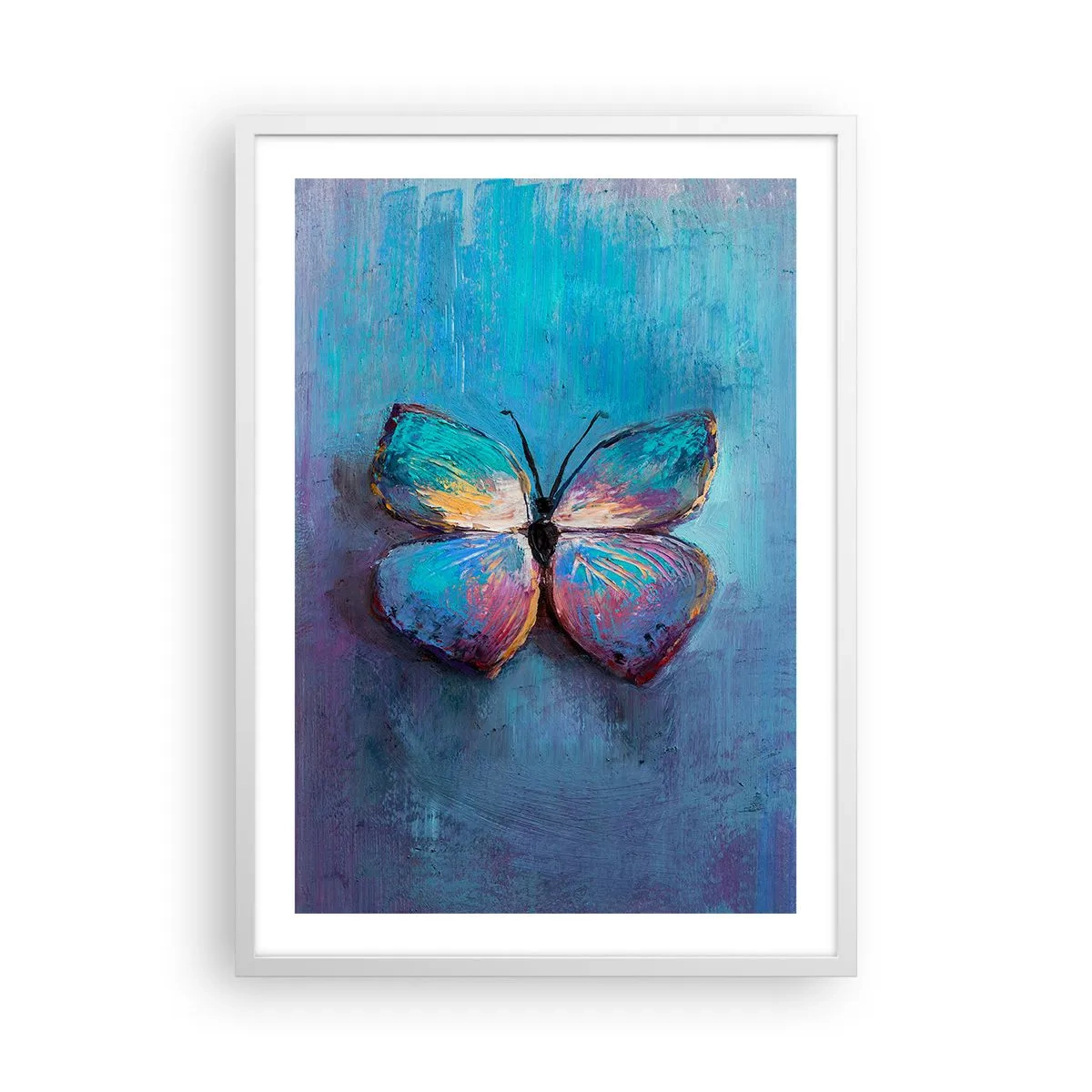 Poster in cornice bianca - In tutta la bellezza - 50x70 cm