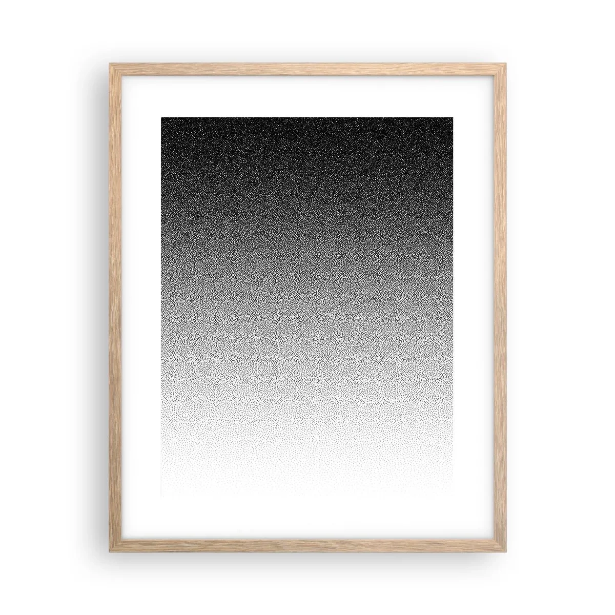 Poster in cornice rovere chiaro - Verso la luce - 40x50 cm