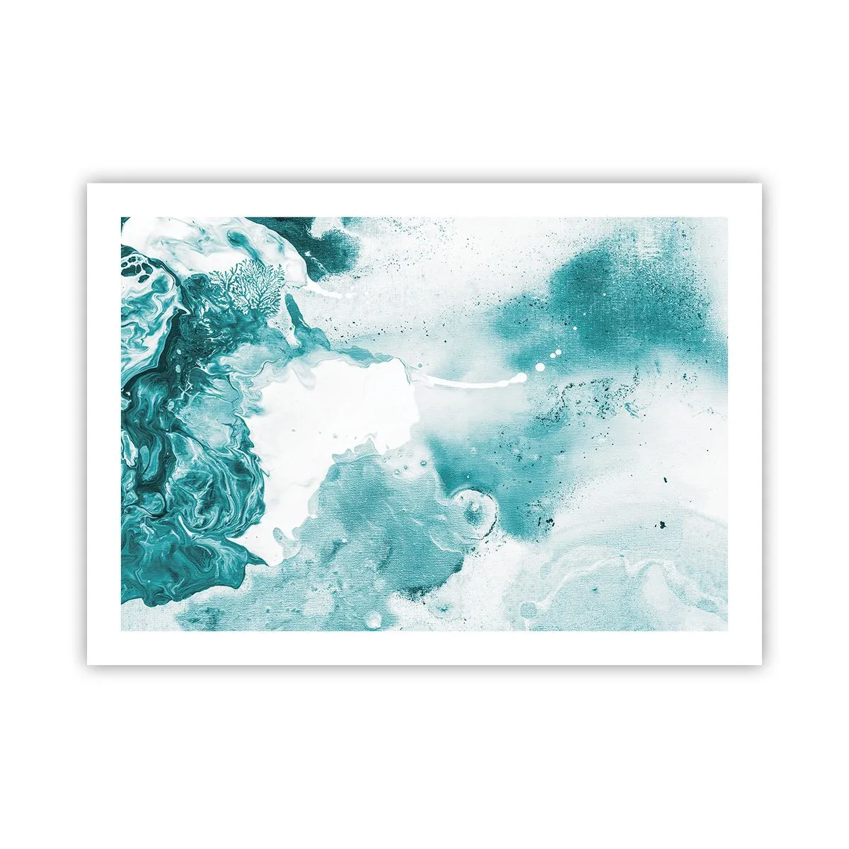 Poster - Palude blu - 70x50 cm