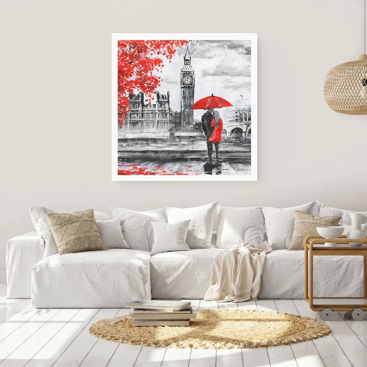 Poster - Innamorati a Londra - 30x30 cm