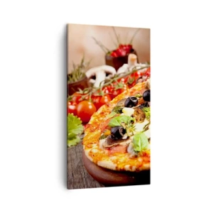 Quadro su tela - Stampe su Tela - Con ingredienti tellurici - 45x80 cm