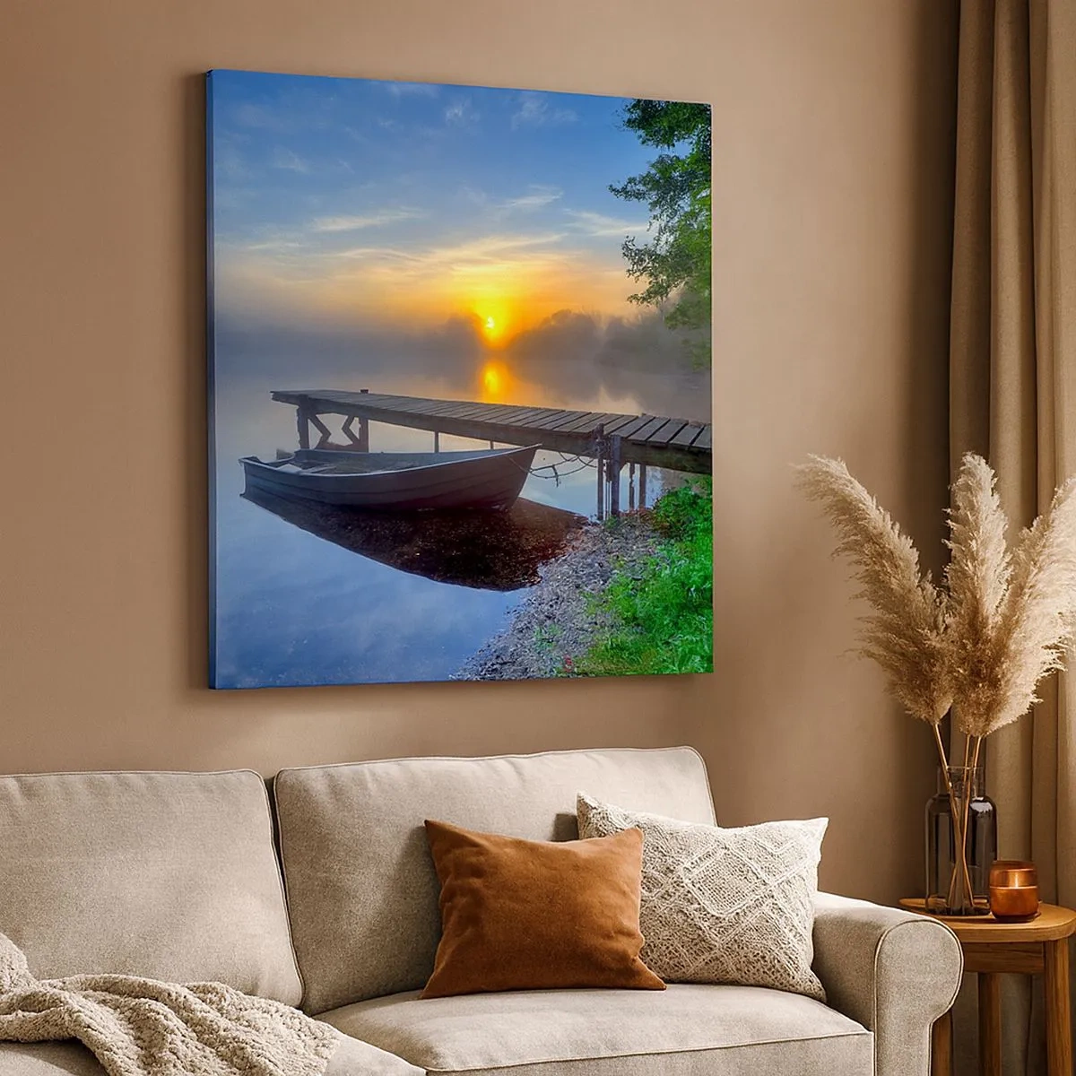 Quadro su tela - Stampe su Tela - Come la normalità diventa magica - 30x30 cm