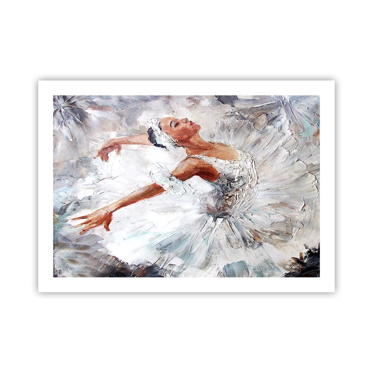 Poster - Delicata e leggera come il tulle - 70x50 cm