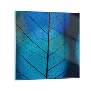 Quadro su vetro - Struttura intricata - 70x70 cm