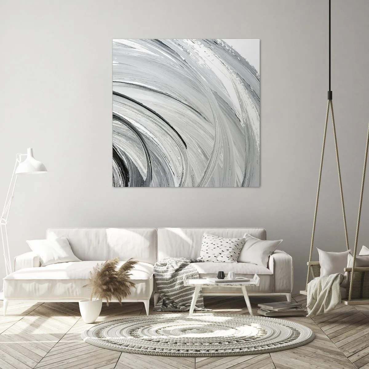 Quadro su tela - Stampe su Tela - Composizione orbitale - 60x60 cm