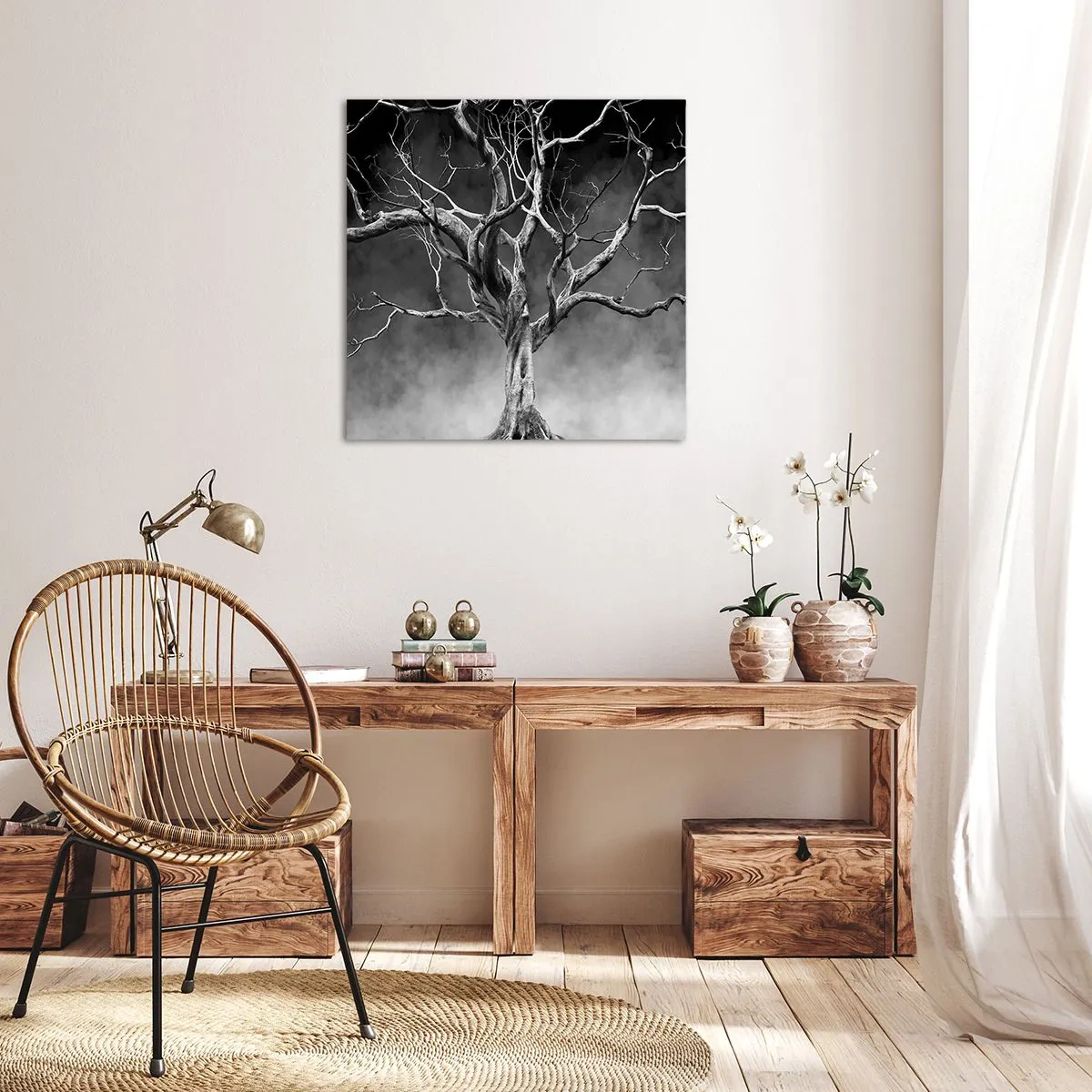Quadro su tela - Stampe su Tela - Primordiale e sacro - 40x40 cm