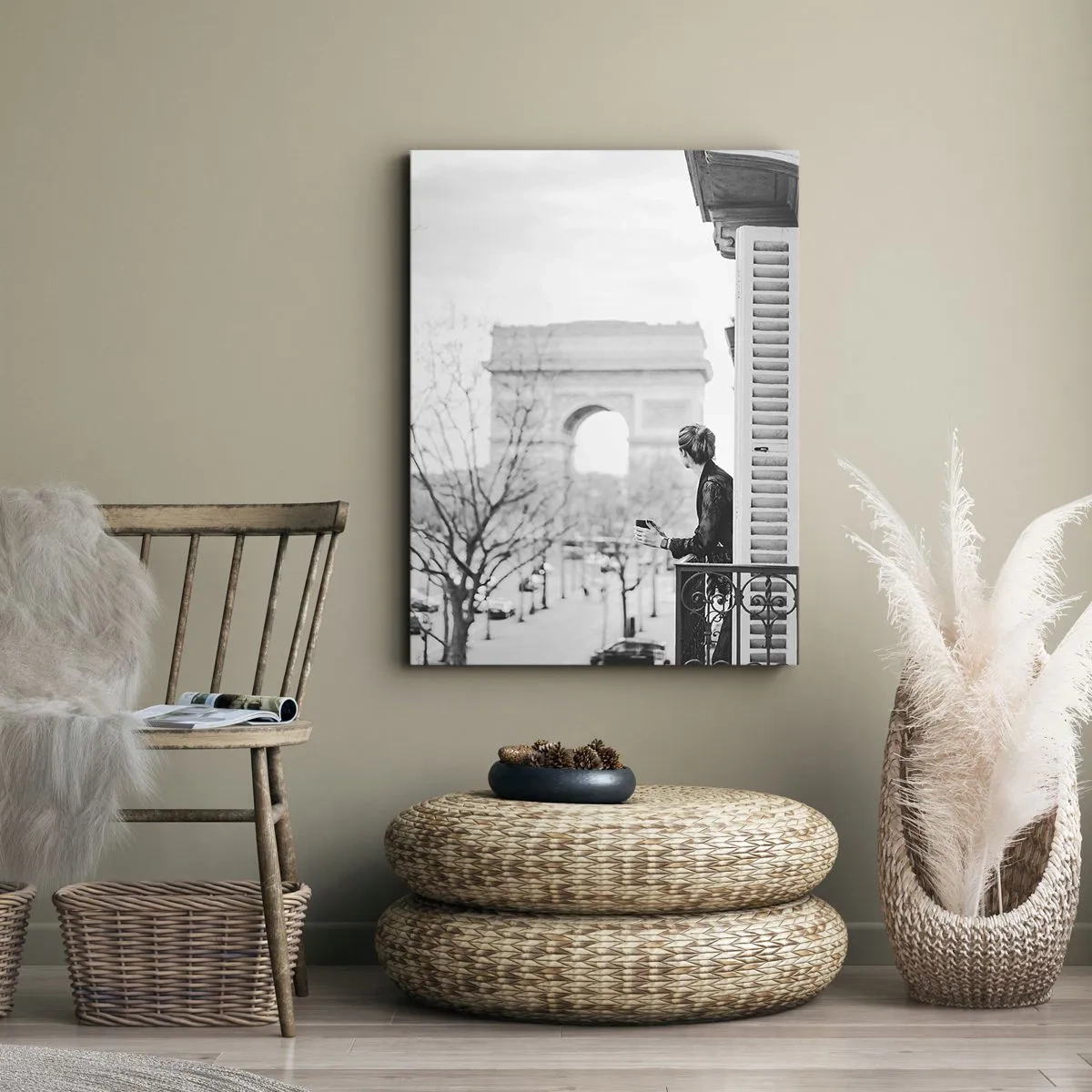 Quadro su tela - Stampe su Tela - Camera con vista - 80x120 cm